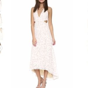 Alice + Olivia Juelia Maxi Cutout Dress Size 4